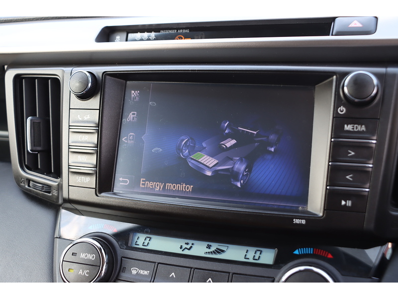 Toyota 2.5 VVT-H BUSINESS EDITION PLUS SUV 5DR PETROL HYBRID CVT AUTO SAT NAV BLUETOOTH REAR CAMERA PARKING AIDS 2 OWNERS 86000 MILES FSH 9 SERVICES £35 TAX 72-74 Mitcham Road