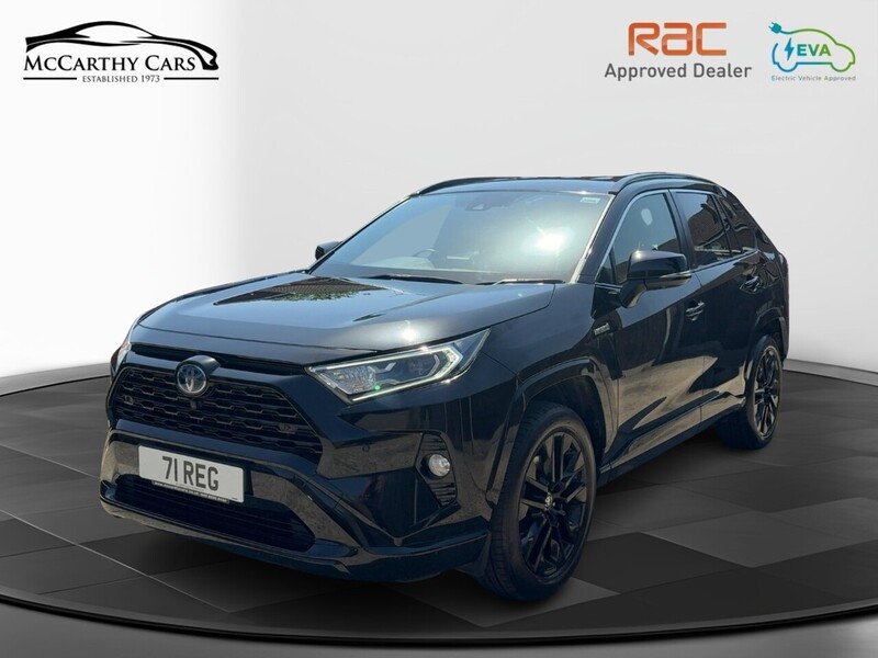 Toyota 2.5 VVT-H BLACK EDITION SUV 5DR PETROL HYBRID CVT AUTO HEATED SEATS SAT NAV BLUETOOTH DAB STEREO APPLE CARPLAY REAR CAMERA JUST 1 OWNER 62000 MILES SH 72-74 Mitcham Road