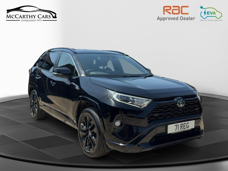 Toyota 2.5 VVT-H BLACK EDITION SUV 5DR PETROL HYBRID CVT AUTO HEATED SEATS SAT NAV BLUETOOTH DAB STEREO APPLE CARPLAY REAR CAMERA JUST 1 OWNER 62000 MILES SH 72-74 Mitcham Road