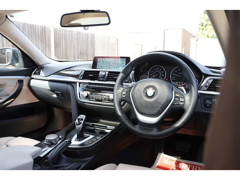 BMW 430I 2.0 LUXURY HATCHBACK 5DR PETROL AUTO SUNROOF HEATED SEATS SATNAV BLUETOOTH DAB RADIO REAR CAMERA PARKING AIDS 2 OWNERS 72000 MILES FSH 9 SERVICES 72-74 Mitcham Road