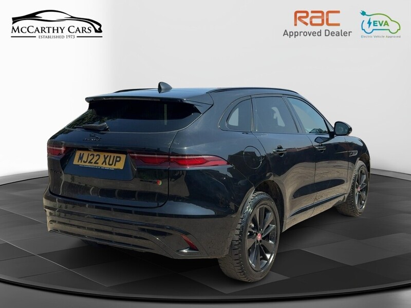 Jaguar 2.0 P400E 17.1KWH R-DYNAMIC SUV 5DR PETROL PLUG-IN HYBRID AWD AUTO PAN ROOF HEATED SEATS SATNAV APPLE CARPLAY REAR CAMERA JUST 1 OWNER 57000 MILES FSH 72-74 Mitcham Road