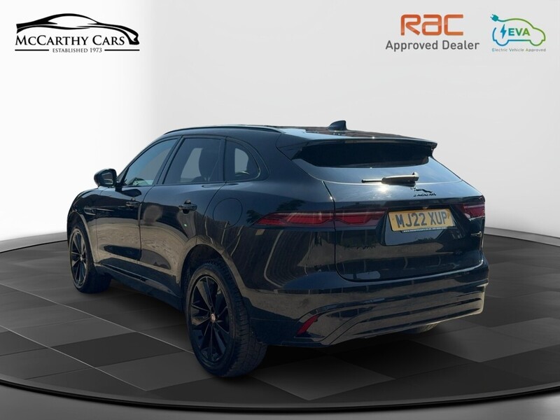 Jaguar 2.0 P400E 17.1KWH R-DYNAMIC SUV 5DR PETROL PLUG-IN HYBRID AWD AUTO PAN ROOF HEATED SEATS SATNAV APPLE CARPLAY REAR CAMERA JUST 1 OWNER 57000 MILES FSH 72-74 Mitcham Road