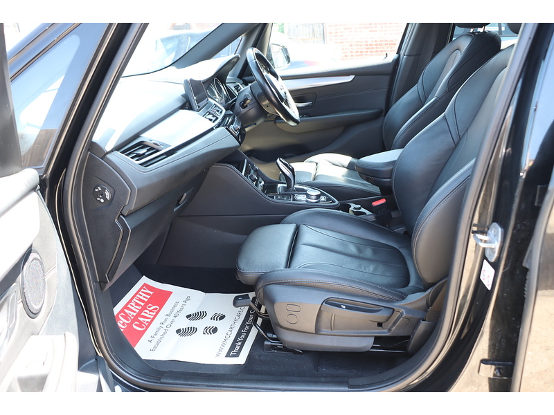BMW 218I 1.5 M SPORT MPV 5DR PETROL DCT AUTO SATNAV BLUETOOTH DAB RADIO APPLE CARPLAY PARKING AIDS 2 OWNERS ONLY 49000 MILES FSH 6 SERVICES NO ULEZ CHARGE 72-74 Mitcham Road