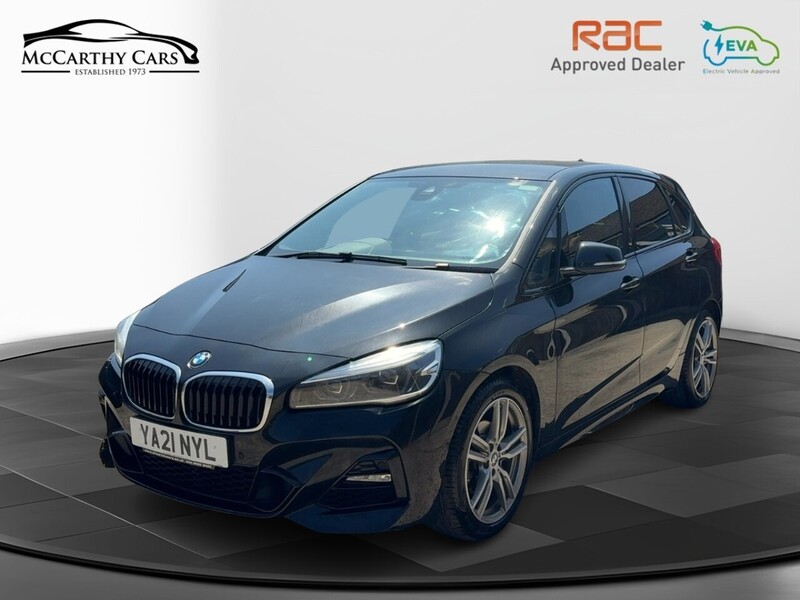 BMW 218I 1.5 M SPORT MPV 5DR PETROL DCT AUTO SATNAV BLUETOOTH DAB RADIO APPLE CARPLAY PARKING AIDS 2 OWNERS ONLY 49000 MILES FSH 6 SERVICES NO ULEZ CHARGE 72-74 Mitcham Road