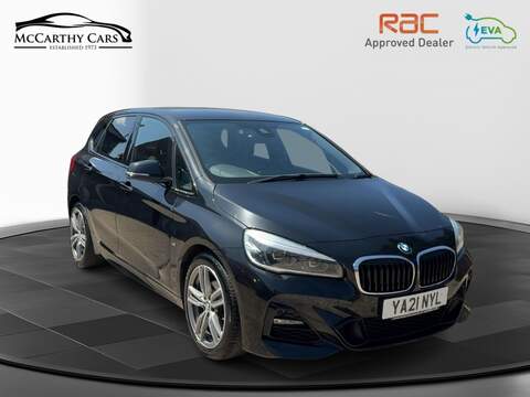BMW 218I 1.5 M SPORT MPV 5DR PETROL DCT AUTO SATNAV BLUETOOTH DAB RADIO APPLE CARPLAY PARKING AIDS 2 OWNERS ONLY 49000 MILES FSH 6 SERVICES NO ULEZ CHARGE