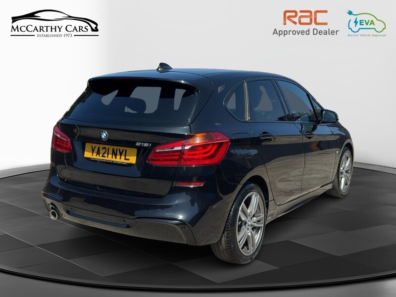 BMW 218I 1.5 M SPORT MPV 5DR PETROL DCT AUTO SATNAV BLUETOOTH DAB RADIO APPLE CARPLAY PARKING AIDS 2 OWNERS ONLY 49000 MILES FSH 6 SERVICES NO ULEZ CHARGE 72-74 Mitcham Road