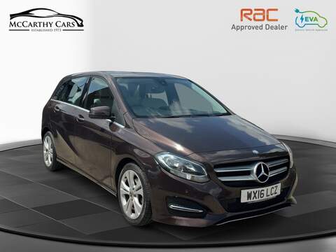 Mercedes-Benz B180 1.6 SPORT (EXECUTIVE) MPV 5DR PETROL 7G-DCT AUTO HEATED SEATS SAT NAV BLUETOOTH STEREO REAR CAMERA PARKING AIDS JUST 2 OWNERS ONLY 55000 MILES SH