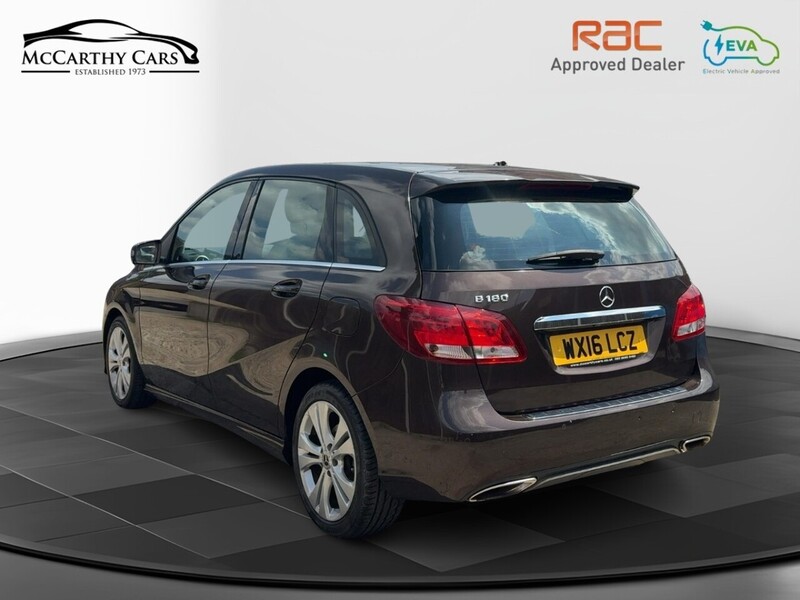Mercedes-Benz B180 1.6 SPORT (EXECUTIVE) MPV 5DR PETROL 7G-DCT AUTO HEATED SEATS SAT NAV BLUETOOTH STEREO REAR CAMERA PARKING AIDS JUST 2 OWNERS ONLY 55000 MILES SH 72-74 Mitcham Road