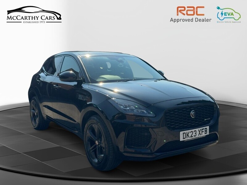 Jaguar 1.5 P300E 11.5KWH R-DYNAMIC BLACK SUV 5DR PETROL PLUG-IN HYBRID AWD AUTO PAN ROOF HEATED SEATS SAT NAV BLUETOOTH APPLE CARPLAY REAR CAMERA 1 OWNER FSH 72-74 Mitcham Road