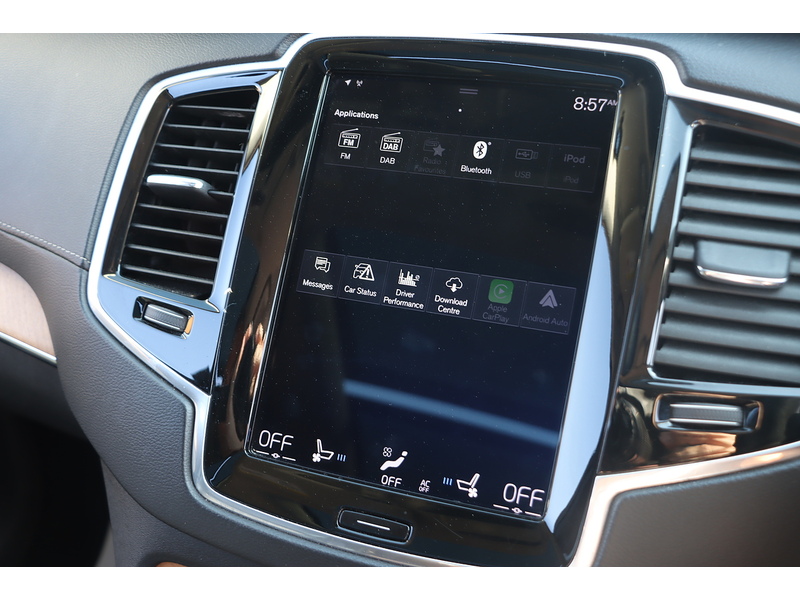Volvo 2.0H T8 TWIN ENGINE 10.4KWH INSCRIPTION PRO SUV 5DR PETROL PLUG-IN HYBRID 4WD AUTO 7 SEATER SUNROOF HEATED SEATS SAT NAV APPLE CARPLAY REAR CAMERA FSH 72-74 Mitcham Road