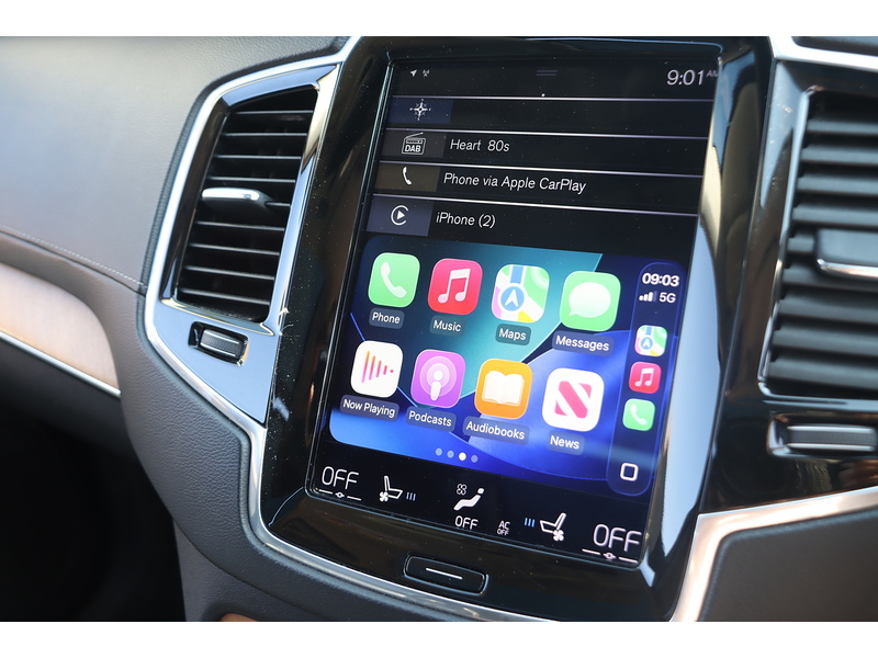 Volvo 2.0H T8 TWIN ENGINE 10.4KWH INSCRIPTION PRO SUV 5DR PETROL PLUG-IN HYBRID 4WD AUTO 7 SEATER SUNROOF HEATED SEATS SAT NAV APPLE CARPLAY REAR CAMERA FSH 72-74 Mitcham Road