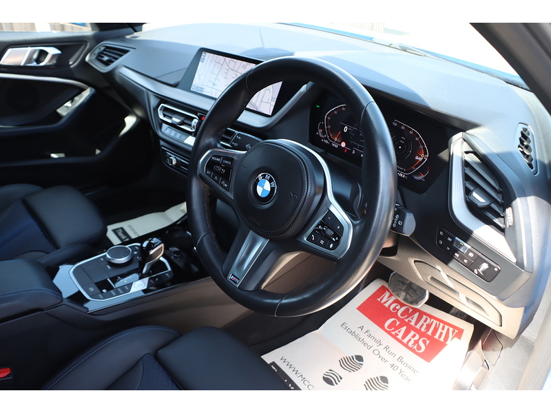 BMW 118I 1.5 M SPORT (LCP) HATCHBACK 5DR PETROL DCT AUTO HEATED SEATS SAT NAV BLUETOOTH DAB STEREO APPLE CARPLAY PARKING AIDS JUST 1 OWNER 57000 MILES FSH 72-74 Mitcham Road