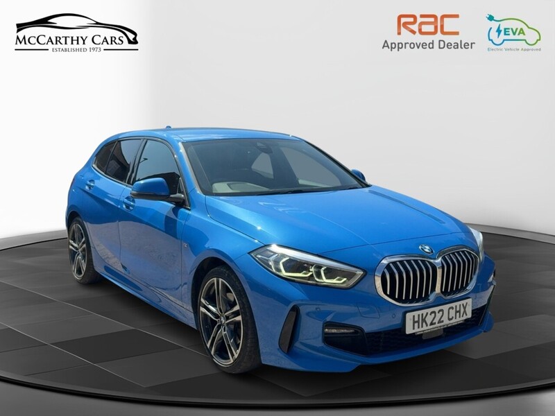 BMW 118I 1.5 M SPORT (LCP) HATCHBACK 5DR PETROL DCT AUTO HEATED SEATS SAT NAV BLUETOOTH DAB STEREO APPLE CARPLAY PARKING AIDS JUST 1 OWNER 57000 MILES FSH 72-74 Mitcham Road