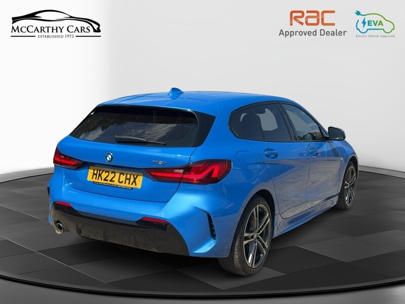 BMW 118I 1.5 M SPORT (LCP) HATCHBACK 5DR PETROL DCT AUTO HEATED SEATS SAT NAV BLUETOOTH DAB STEREO APPLE CARPLAY PARKING AIDS JUST 1 OWNER 57000 MILES FSH 72-74 Mitcham Road