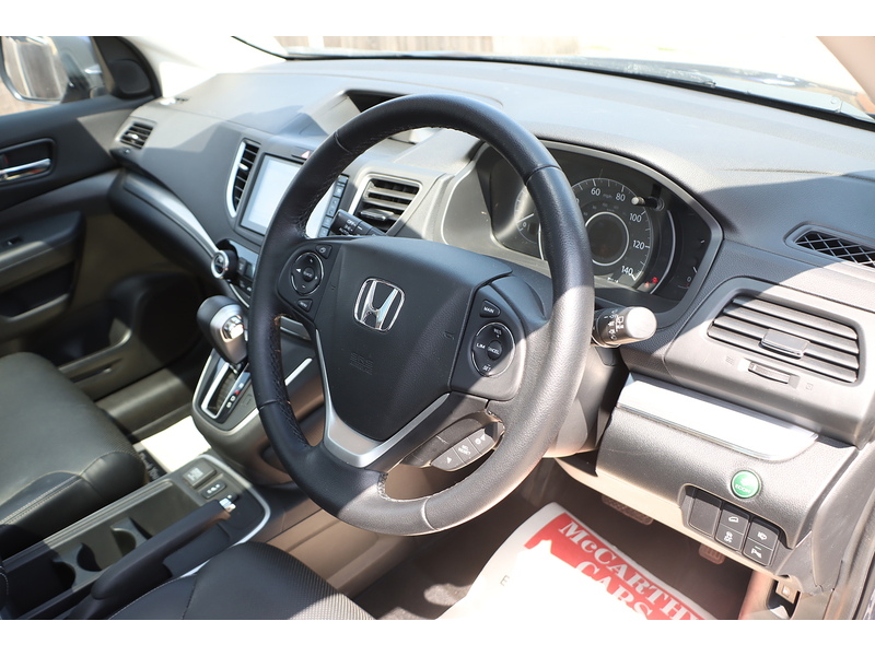 Honda 2.0 I-VTEC EX SUV 5DR PETROL 4WD AUTO PAN ROOF HEATED SEATS SAT NAV BLUETOOTH DAB STEREO REAR CAMERA PARKING AIDS JUST 2 OWNERS ONLY 26000 MILES FSH 72-74 Mitcham Road