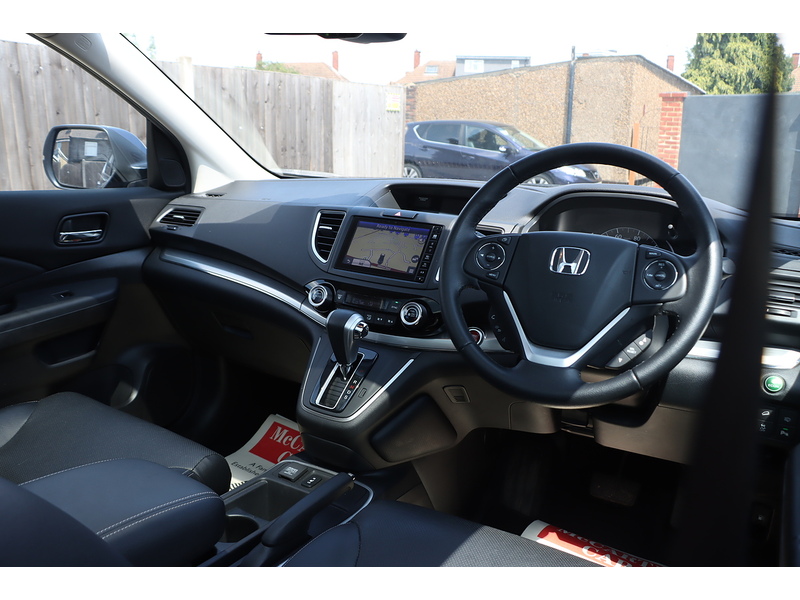Honda 2.0 I-VTEC EX SUV 5DR PETROL 4WD AUTO PAN ROOF HEATED SEATS SAT NAV BLUETOOTH DAB STEREO REAR CAMERA PARKING AIDS JUST 2 OWNERS ONLY 26000 MILES FSH 72-74 Mitcham Road