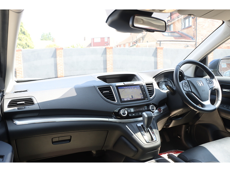 Honda 2.0 I-VTEC EX SUV 5DR PETROL 4WD AUTO PAN ROOF HEATED SEATS SAT NAV BLUETOOTH DAB STEREO REAR CAMERA PARKING AIDS JUST 2 OWNERS ONLY 26000 MILES FSH 72-74 Mitcham Road