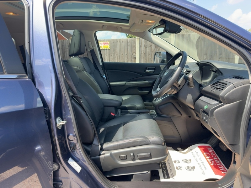 Honda 2.0 I-VTEC EX SUV 5DR PETROL 4WD AUTO PAN ROOF HEATED SEATS SAT NAV BLUETOOTH DAB STEREO REAR CAMERA PARKING AIDS JUST 2 OWNERS ONLY 26000 MILES FSH 72-74 Mitcham Road