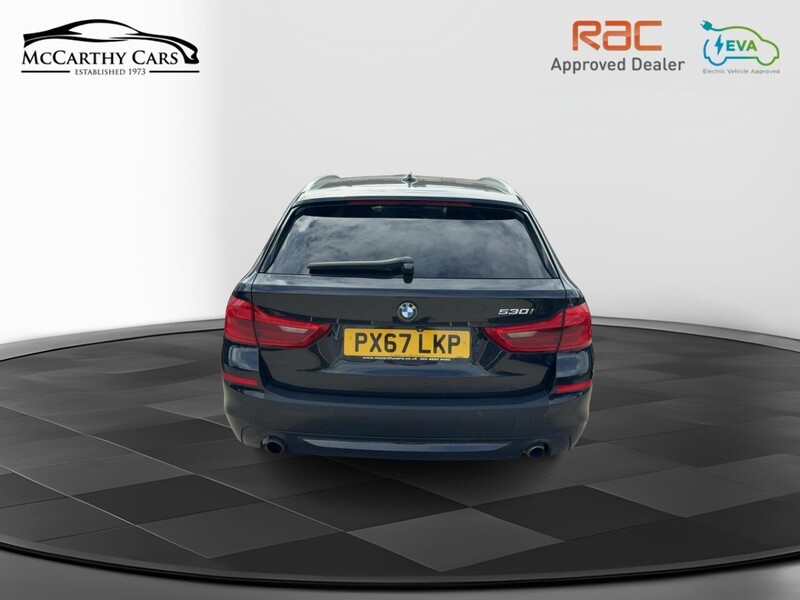 BMW 530I 2.0 SE TOURING 5DR PETROL AUTO HEATED SEATS SATNAV BLUETOOTH DAB RADIO APPLE CARPLAY REAR CAMERA PARKING AIDS 2 OWNERS 96000 MILES FSH 7 SERVICES 72-74 Mitcham Road