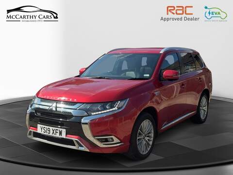 Mitsubishi 2.4H TWINMOTOR 13.8KWH 4H SUV 5DR PETROL PLUG-IN HYBRID CVT 4WD AUTO HEATED SEATS SAT NAV BLUETOOTH APPLE CARPLAY REAR CAMERA 2 OWNERS 54000 MILES FSH