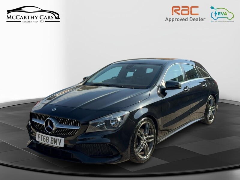 Mercedes-Benz CLA200 1.6 AMG LINE EDITION SHOOTING BRAKE 5DR PETROL 7G-DCT AUTO SATNAV BLUETOOTH RADIO REAR CAMERA WITH PARKING AIDS ONLY 87000 MILES FSH 7 SERVICES 92-96 Mitcham Road