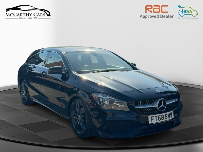 Mercedes-Benz CLA200 1.6 AMG LINE EDITION SHOOTING BRAKE 5DR PETROL 7G-DCT AUTO SATNAV BLUETOOTH RADIO REAR CAMERA WITH PARKING AIDS ONLY 87000 MILES FSH 7 SERVICES 92-96 Mitcham Road