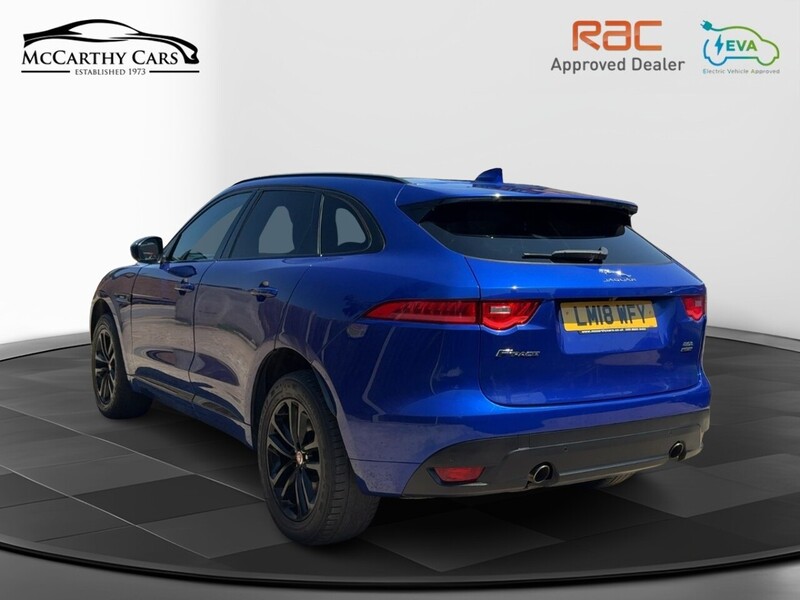 Jaguar 2.0 P250I R-SPORT SUV 5DR PETROL AWD AUTO PAN ROOF HEATED SEATS SAT NAV BLUETOOTH DAB STEREO REAR CAMERA PARKING AIDS ONLY 62000 MILES SH 5 SERVICES 72-74 Mitcham Road