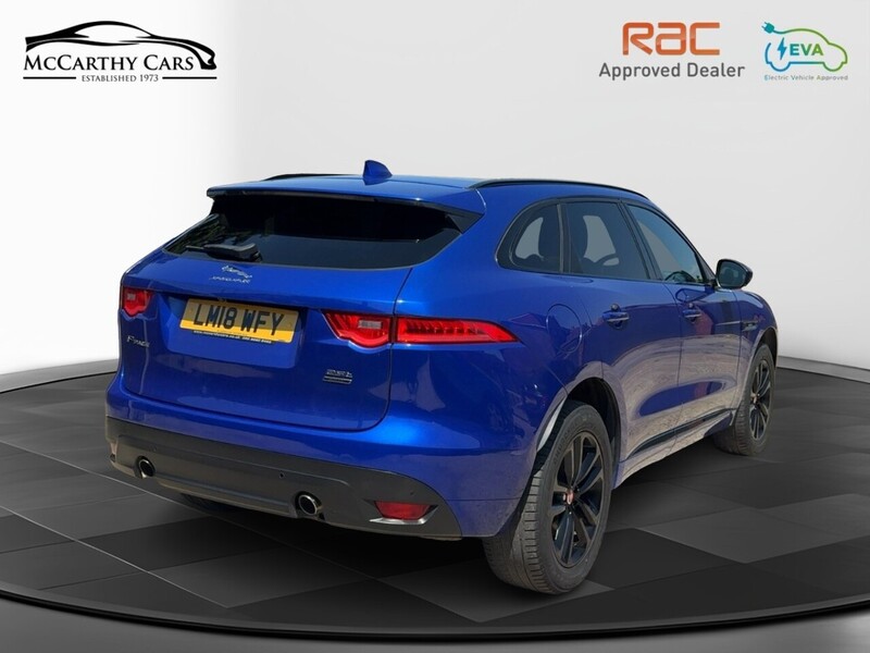 Jaguar 2.0 P250I R-SPORT SUV 5DR PETROL AWD AUTO PAN ROOF HEATED SEATS SAT NAV BLUETOOTH DAB STEREO REAR CAMERA PARKING AIDS ONLY 62000 MILES SH 5 SERVICES 72-74 Mitcham Road