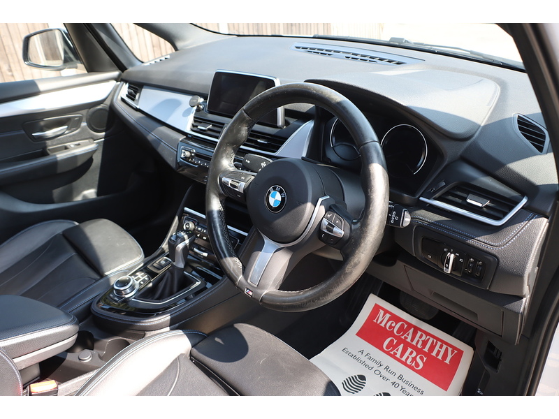 BMW 225XE 1.5 7.6KWH M SPORT (PREMIUM) MPV 5DR PETROL PLUG-IN HYBRID 4WD AUTO SUNROOF HEATED SEATS SATNAV BLUETOOTH DAB RADIO PARKING AIDS 54000 MILES FSH 92-96 Mitcham Road