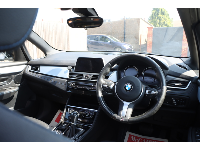 BMW 225XE 1.5 7.6KWH M SPORT (PREMIUM) MPV 5DR PETROL PLUG-IN HYBRID 4WD AUTO SUNROOF HEATED SEATS SATNAV BLUETOOTH DAB RADIO PARKING AIDS 54000 MILES FSH 92-96 Mitcham Road