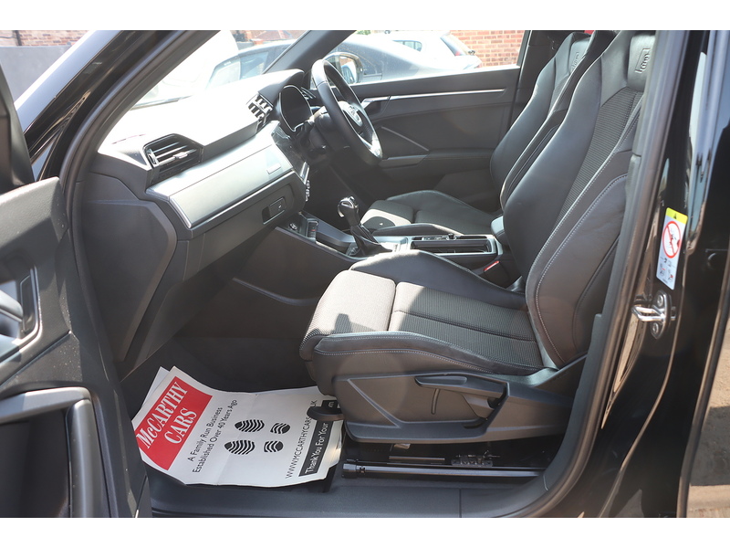 Audi 1.5 TFSI COD 35 S LINE SUV 5DR PETROL S TRONIC AUTO HEATED SEAT SATNAV BLUETOOTH DAB RADIO APPLE CARPLAY PARKING AIDS 1 OWNER FROM NEW 79000 MILES FSH 72-74 Mitcham Road