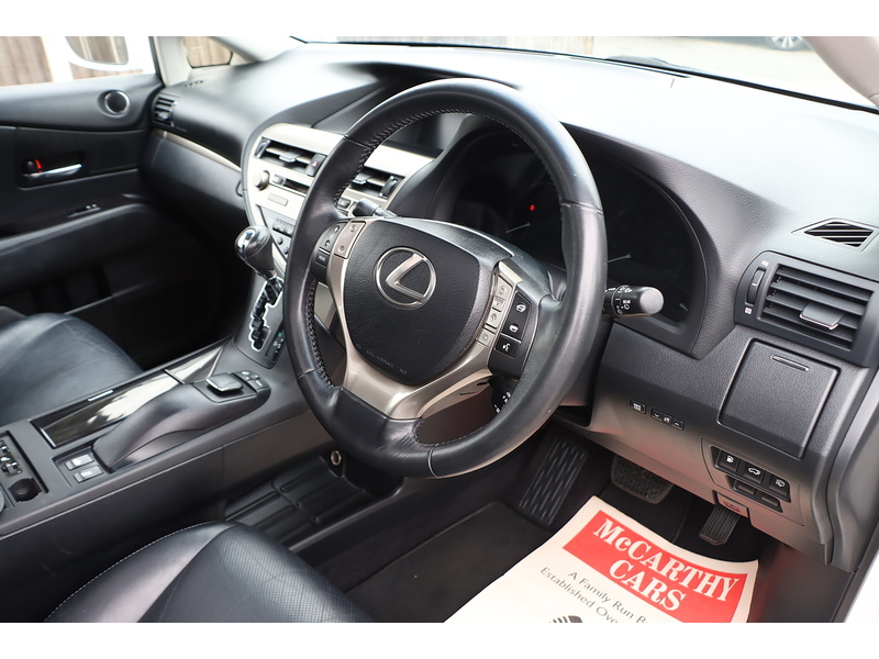 Lexus 450H 3.5 V6 ADVANCE SUV 5DR PETROL HYBRID CVT 4WD AUTO SUNROOF HEATED SEATS SAT NAV BLUETOOTH DAB STEREO PARKING AIDS FSH 12 SERVICES NO ULEZ CHARGE 72-74 Mitcham Road