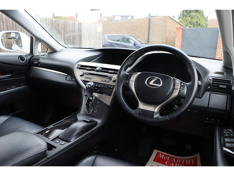 Lexus 450H 3.5 V6 ADVANCE SUV 5DR PETROL HYBRID CVT 4WD AUTO SUNROOF HEATED SEATS SAT NAV BLUETOOTH DAB STEREO PARKING AIDS FSH 12 SERVICES NO ULEZ CHARGE 72-74 Mitcham Road