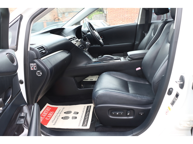 Lexus 450H 3.5 V6 ADVANCE SUV 5DR PETROL HYBRID CVT 4WD AUTO SUNROOF HEATED SEATS SAT NAV BLUETOOTH DAB STEREO PARKING AIDS FSH 12 SERVICES NO ULEZ CHARGE 72-74 Mitcham Road