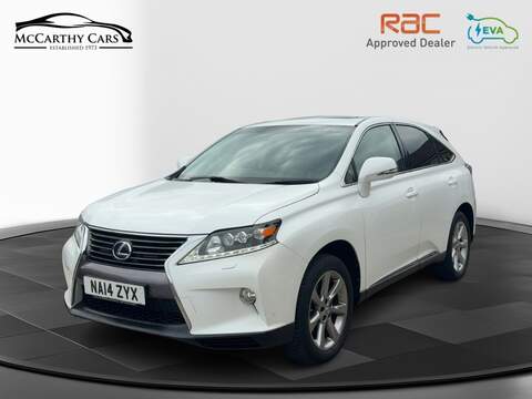 Lexus 450H 3.5 V6 ADVANCE SUV 5DR PETROL HYBRID CVT 4WD AUTO SUNROOF HEATED SEATS SAT NAV BLUETOOTH DAB STEREO PARKING AIDS FSH 12 SERVICES NO ULEZ CHARGE
