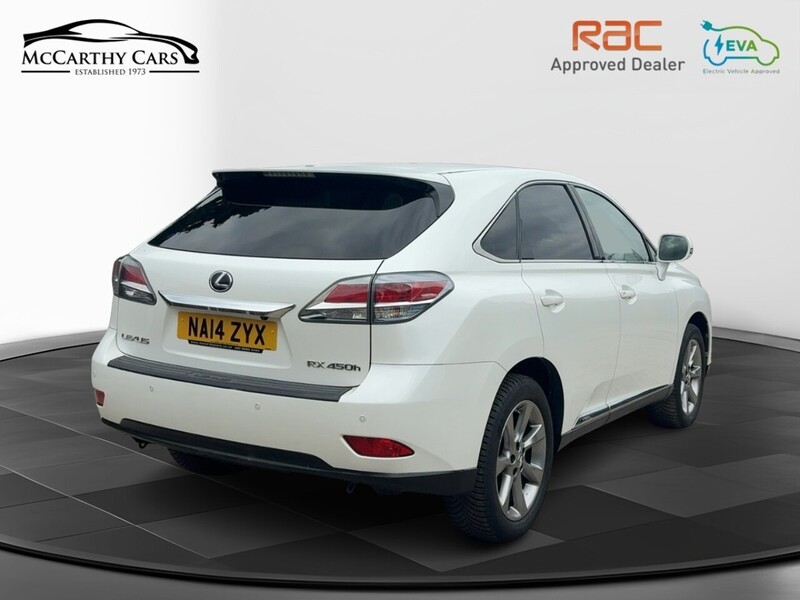 Lexus 450H 3.5 V6 ADVANCE SUV 5DR PETROL HYBRID CVT 4WD AUTO SUNROOF HEATED SEATS SAT NAV BLUETOOTH DAB STEREO PARKING AIDS FSH 12 SERVICES NO ULEZ CHARGE 72-74 Mitcham Road