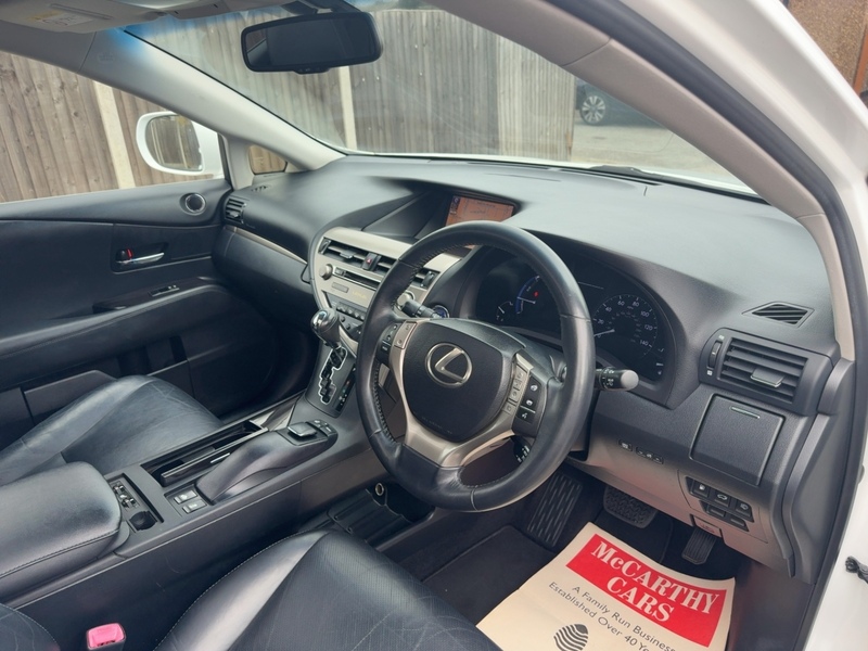 Lexus 450H 3.5 V6 ADVANCE SUV 5DR PETROL HYBRID CVT 4WD AUTO SUNROOF HEATED SEATS SAT NAV BLUETOOTH DAB STEREO PARKING AIDS FSH 12 SERVICES NO ULEZ CHARGE 72-74 Mitcham Road