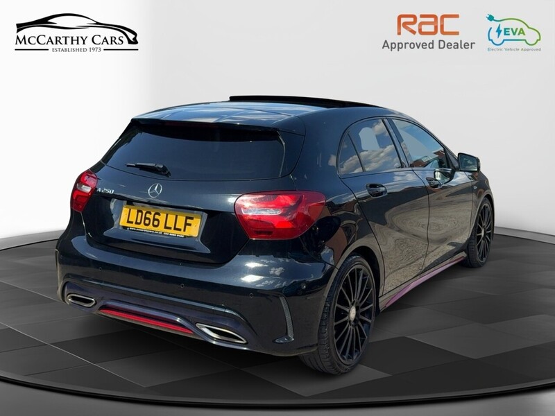 Mercedes-Benz A250 2.0 AMG (PREMIUM) HATCHBACK 5DR PETROL 7G-DCT AUTO SUNROOF HEATED SEATS SAT NAV BLUETOOTH STEREO REAR CAMERA WITH PARKING AIDS 85000 MILES SH 72-74 Mitcham Road
