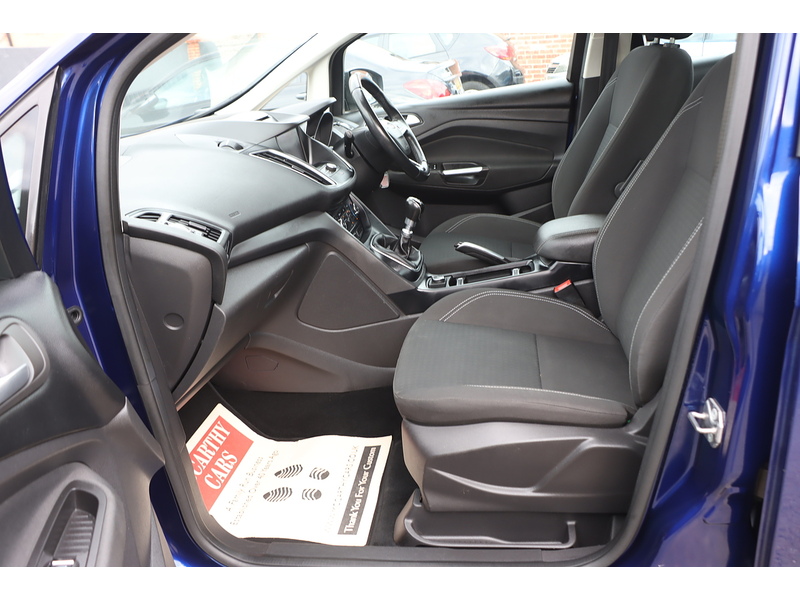 Ford 1.0T ECOBOOST ZETEC MPV 5DR PETROL MANUAL 7 SEATER SAT NAV BLUETOOTH DAB STEREO PARKING AIDS ONLY 73000 MILES SH JUST £35 ROAD TAX NO ULEZ CHARGE 72-74 Mitcham Road
