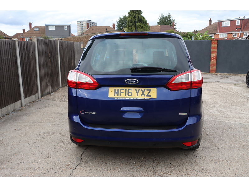 Ford 1.0T ECOBOOST ZETEC MPV 5DR PETROL MANUAL 7 SEATER SAT NAV BLUETOOTH DAB STEREO PARKING AIDS ONLY 73000 MILES SH JUST £35 ROAD TAX NO ULEZ CHARGE 72-74 Mitcham Road