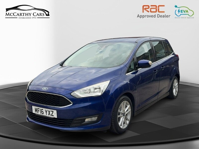Ford 1.0T ECOBOOST ZETEC MPV 5DR PETROL MANUAL 7 SEATER SAT NAV BLUETOOTH DAB STEREO PARKING AIDS ONLY 73000 MILES SH JUST £35 ROAD TAX NO ULEZ CHARGE 72-74 Mitcham Road