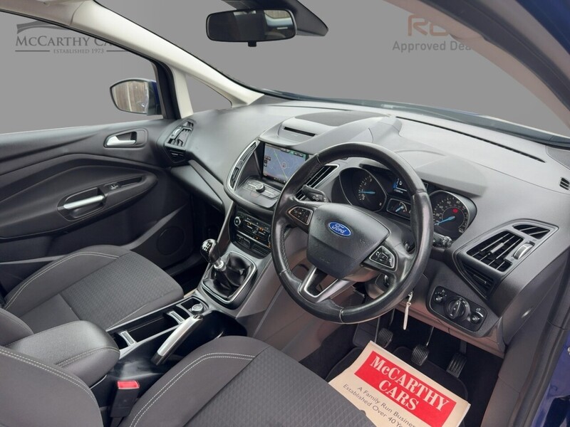Ford 1.0T ECOBOOST ZETEC MPV 5DR PETROL MANUAL 7 SEATER SAT NAV BLUETOOTH DAB STEREO PARKING AIDS ONLY 73000 MILES SH JUST £35 ROAD TAX NO ULEZ CHARGE 72-74 Mitcham Road