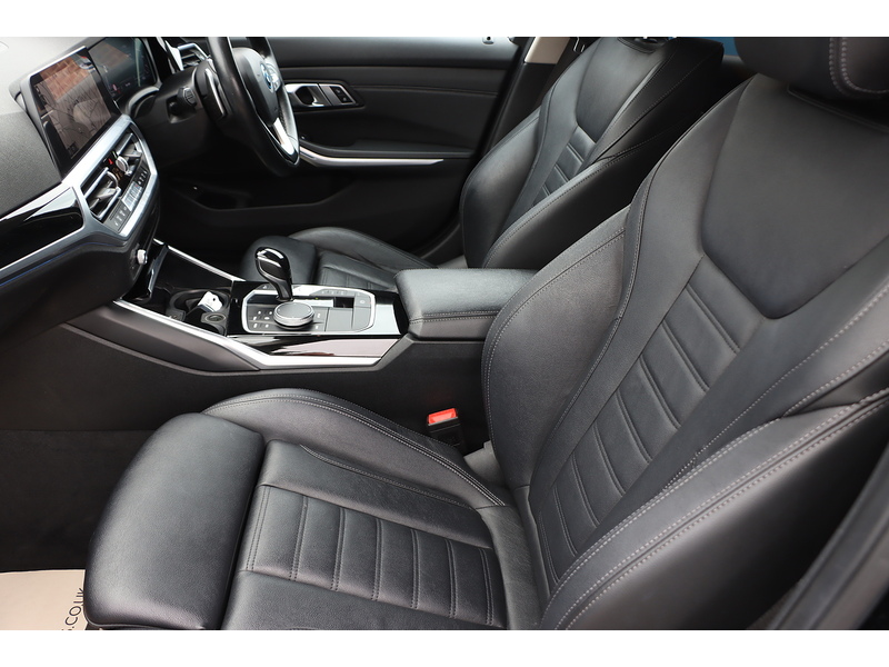 BMW 330E 2.0 12KWH SPORT PRO SALOON 4DR PETROL PLUG-IN HYBRID XDRIVE AUTO HEATED SEATS SATNAV BLUETOOTH APPLE CARPLAY REAR CAMERA 2 OWNERS 67000 MILES FSH 92-96 Mitcham Road