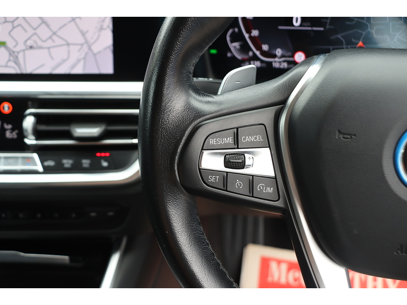 BMW 330E 2.0 12KWH SPORT PRO SALOON 4DR PETROL PLUG-IN HYBRID XDRIVE AUTO HEATED SEATS SATNAV BLUETOOTH APPLE CARPLAY REAR CAMERA 2 OWNERS 67000 MILES FSH 92-96 Mitcham Road