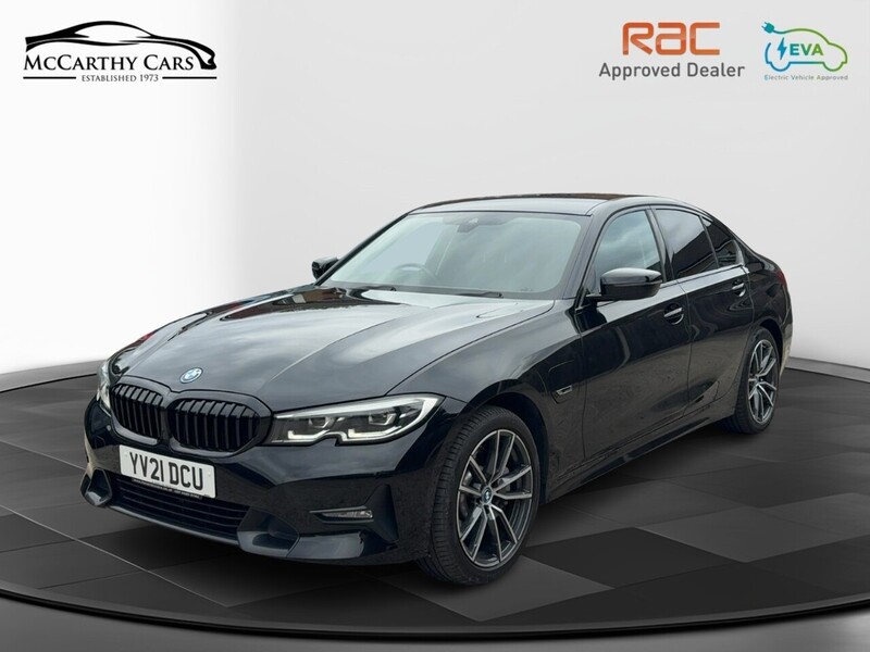 BMW 330E 2.0 12KWH SPORT PRO SALOON 4DR PETROL PLUG-IN HYBRID XDRIVE AUTO HEATED SEATS SATNAV BLUETOOTH APPLE CARPLAY REAR CAMERA 2 OWNERS 67000 MILES FSH 92-96 Mitcham Road