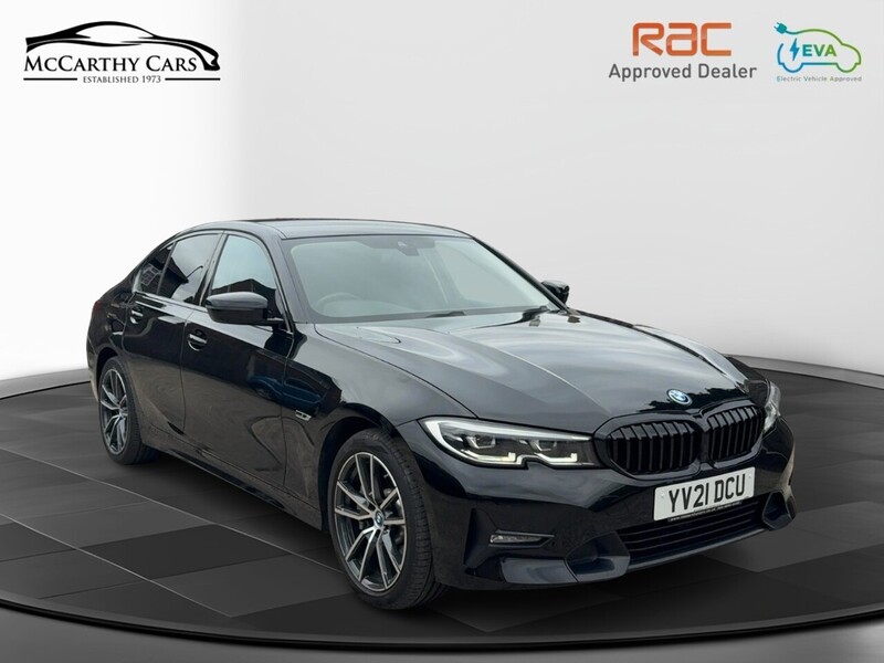 BMW 330E 2.0 12KWH SPORT PRO SALOON 4DR PETROL PLUG-IN HYBRID XDRIVE AUTO HEATED SEATS SATNAV BLUETOOTH APPLE CARPLAY REAR CAMERA 2 OWNERS 67000 MILES FSH 92-96 Mitcham Road