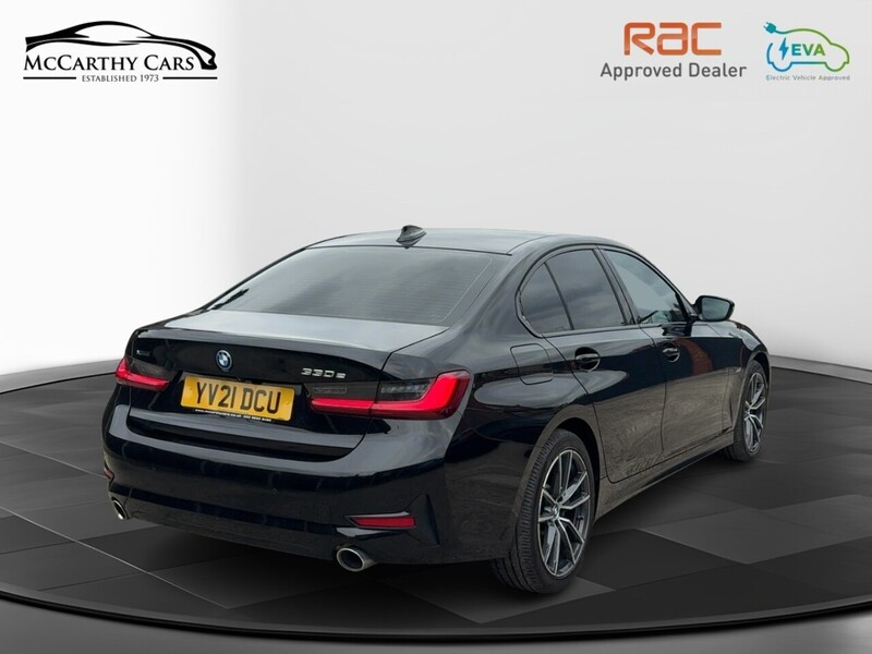 BMW 330E 2.0 12KWH SPORT PRO SALOON 4DR PETROL PLUG-IN HYBRID XDRIVE AUTO HEATED SEATS SATNAV BLUETOOTH APPLE CARPLAY REAR CAMERA 2 OWNERS 67000 MILES FSH 92-96 Mitcham Road