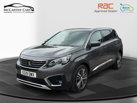 Peugeot 1.6 PURETECH ALLURE SUV 5DR PETROL EAT AUTO 7 SEATER I-COCKPIT DIGITAL DASH SATNAV APPLE CAR PLAY/ANDROID AUTO REAR CAMERA PARKING AIDS 49000 MILES SH