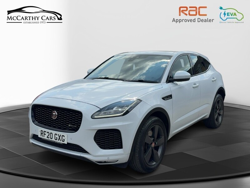 Jaguar 2.0 P200 CHEQUERED FLAG SUV 5DR PETROL AWD AUTO PAN ROOF HEATED SEATS SAT NAV BLUETOOTH APPLE CARPLAY REAR CAMERA PARKING AIDS 2 OWNERS 41000 MILES SH 72-74 Mitcham Road