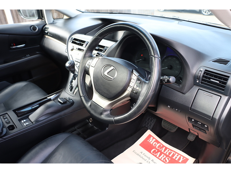 Lexus 3.5 V6 ADVANCE SUV 5DR PETROL HYBRID CVT 4WD AUTO PAN ROOF HEATED SEATS SAT NAV BLUETOOTH AUX INPUT DAB STEREO PARKING AIDS 83000 MILES FSH 8 SERVICES 72-74 Mitcham Road